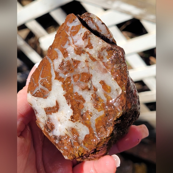 Natural Rough Jasper Stone - Picture 3 of 7